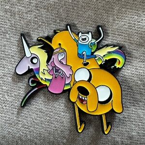 Adventure Time Colorful Enamel Pin